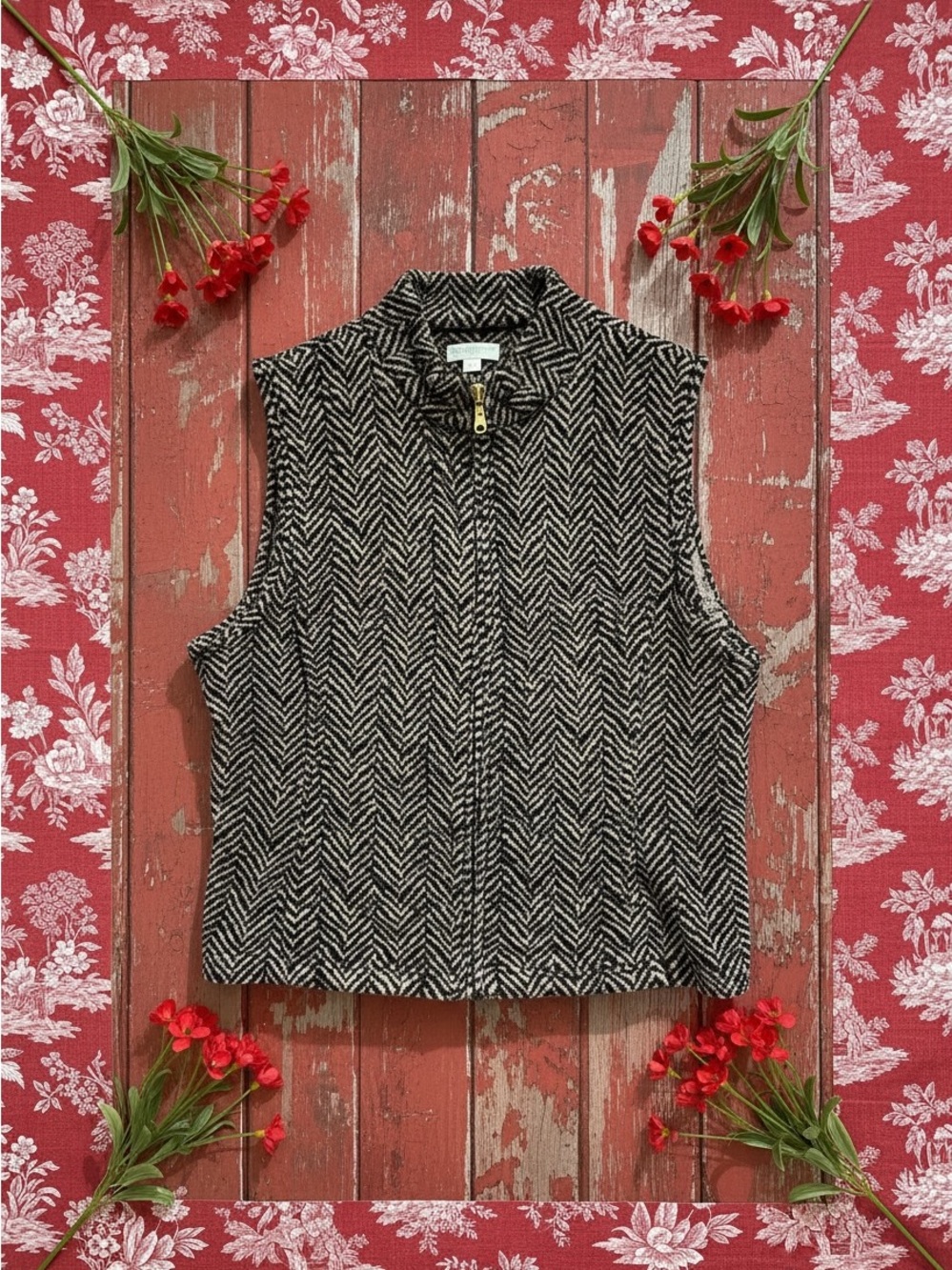 Charter club plush vest